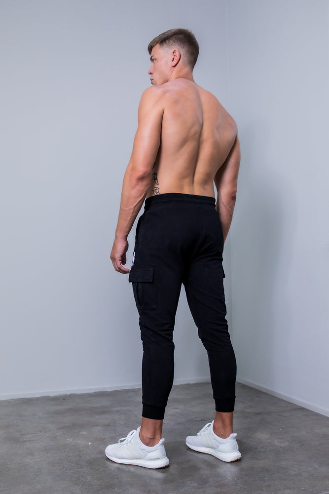 Cargo joggers 2.0 Black ironstance
